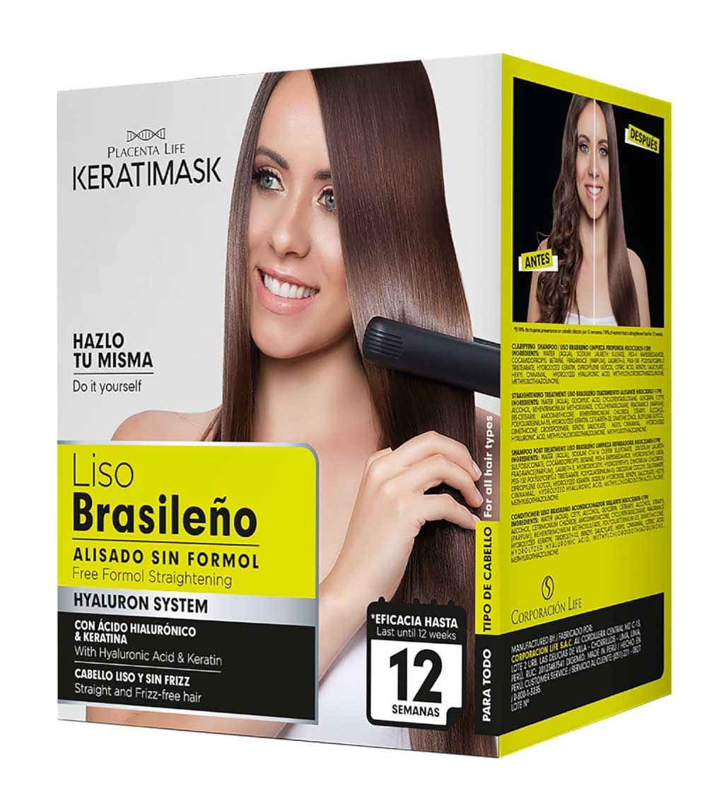 Be Natural Brasilianisches Glättungs-Set